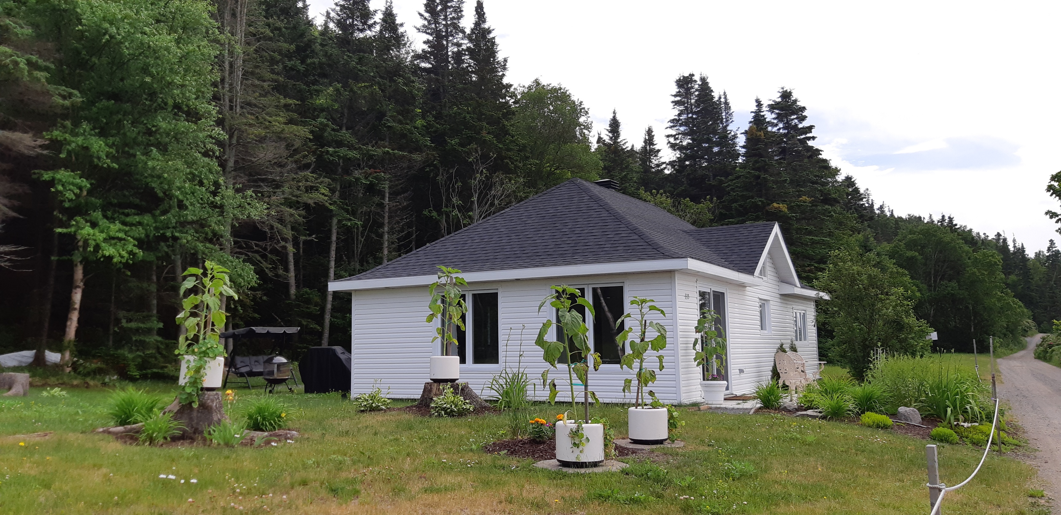 Chalet vu de l'est